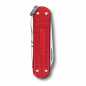 Preview: Taschenmesser Victorinox Classic Colors Alox, "Sweet Berry", rot, Rückseite