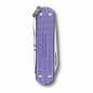 Preview: Taschenmesser Victorinox Classic Colors Alox, "Electric Lavender", lila, Rückseite