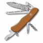 Preview: Victorinox Special Picknicker Wood, Damast Limited Edition 2022, geöffnet