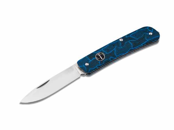 Böker Plus Tech Tool Blue Damast offen