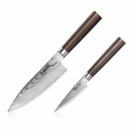 Cangshan Haku Serie 2-teiliges Set mit Messerbox, Messer