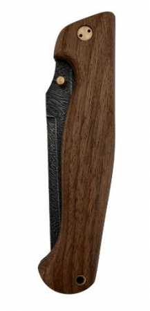 Handgeschmiedetes Damast-Taschenmesser"Aktay-2", geschlossen