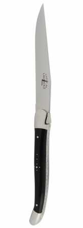 Forge de Laguiole Steakmesser 11,5 cm Klinge aus T12 Stahl Griff aus Rinderhorn