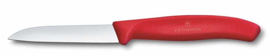 Victorinox Gemüsemesser gerader Schliff, Rot