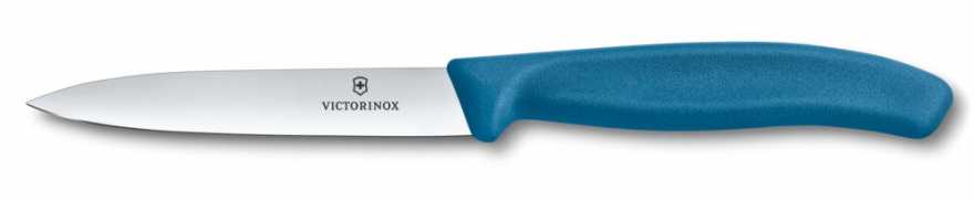 Victorinox Gemüsemesser gerader Schliff Mittelspitz, Blau