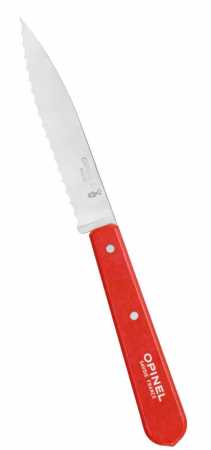 Opinel No 113 Paysage Rillenmesser, Rot