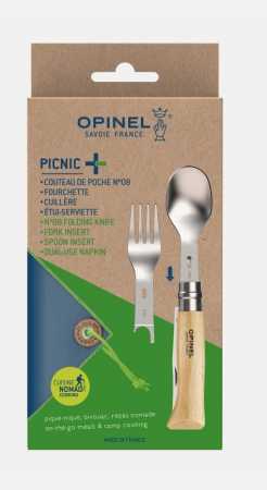Opinel PICNIC PLUS, 4-teilig, Verpackung