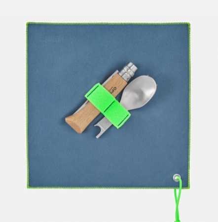 Opinel PICNIC PLUS, 4-teilig, Tuch und Besteck