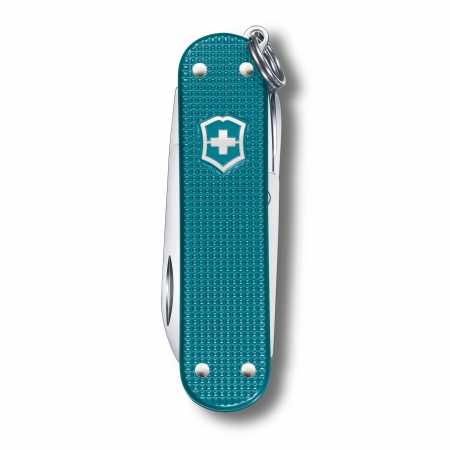 Taschenmesser Victorinox Classic Colors Alox, "Wild Jungle", petrol, Vorderseite