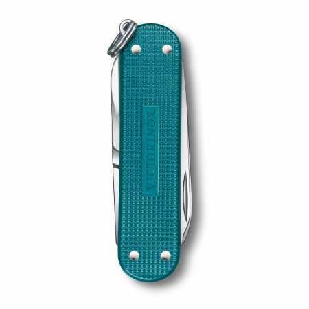 Taschenmesser Victorinox Classic Colors Alox, "Wild Jungle", petrol, Rückseite