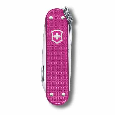 Taschenmesser Victorinox Classic Colors Alox, "Flamingo Party", pink, Vorderseite