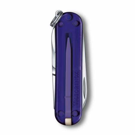 Taschenmesser Victorinox Classic Colors, "Persian Indigo", violett transparent, Rückseite