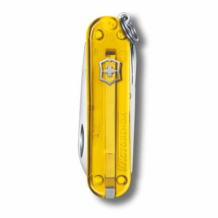 Taschenmesser Victorinox Classic Colors, "Tuscan Sun", gelb transparent, Vorderseite