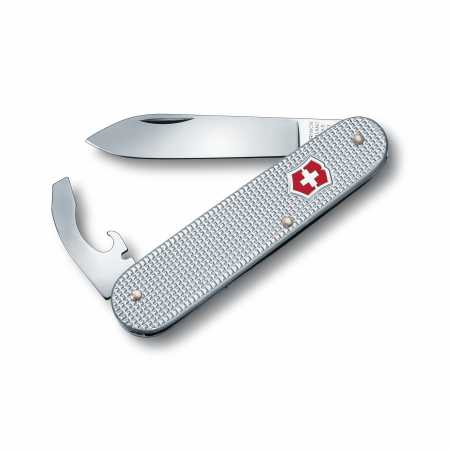 Taschenwerkzeug Bantam mit Aloxschalen von Victorinox in Silber.