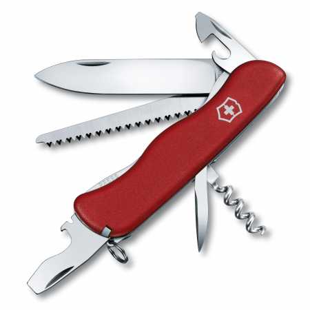 Victorinox Forester Taschenmesser in rot.