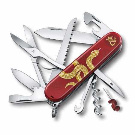 Victorinox Huntsman, Year of the Snake, Jahresmesser 2025 geöffnet