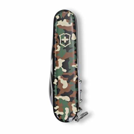 Victorinox Offiziersmesser Huntsman mit Camouflage-Muster, zugeklappt