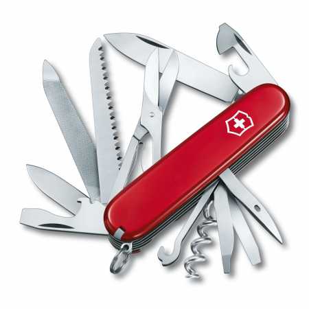 Offiziersmesser Ranger von Victorinox in Rot.