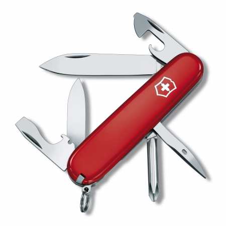 Offiziersmesser Tinker von Victorinox in Rot.