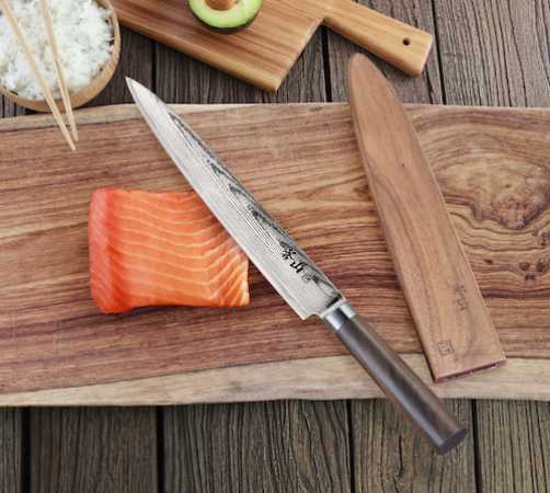 Fleischmesser Sashimi Cangshan J Serie 10 Zoll, Griff aus Blackwood, 62786