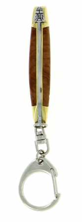 Forge de Laguiole Taschenmesser mit Öse Erika 7 cm, Draufsicht