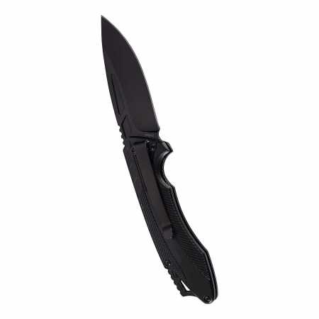 Herbertz Taschenmesser, Schwarz/Rot
