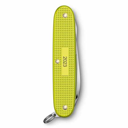 Victorinox Pioneer, Alox Limited Edition 2023, Electric Yellow, Rückseite