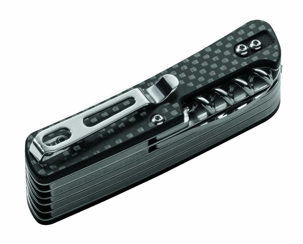 Taschenmesser Tech Tool Carbon 4 von Böker Plus in Schwarz, zugeklappt