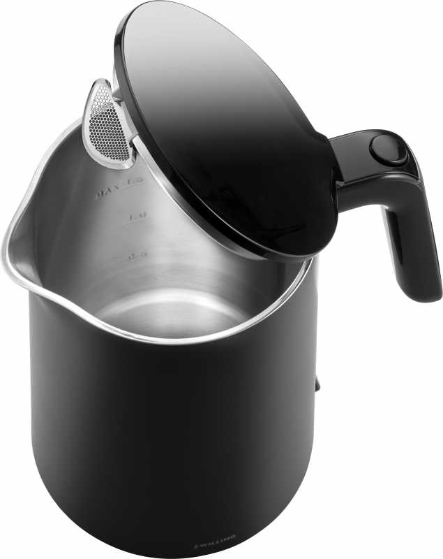Zwilling Enfinigy Pro Wasserkocher, Schwarz, 1,5 l, Innenseite