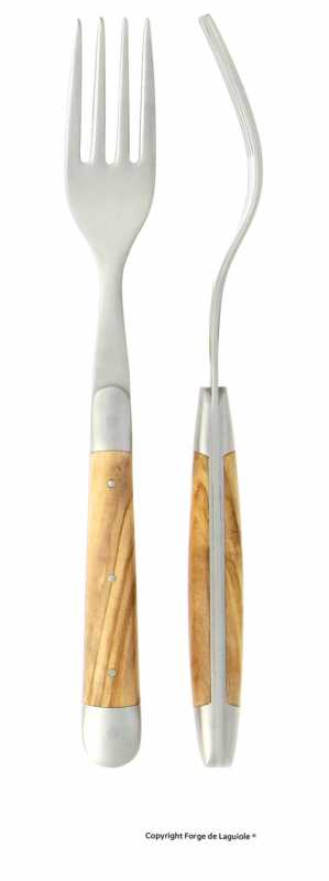 Forge de Laguiole Gabel Olivenholz matt