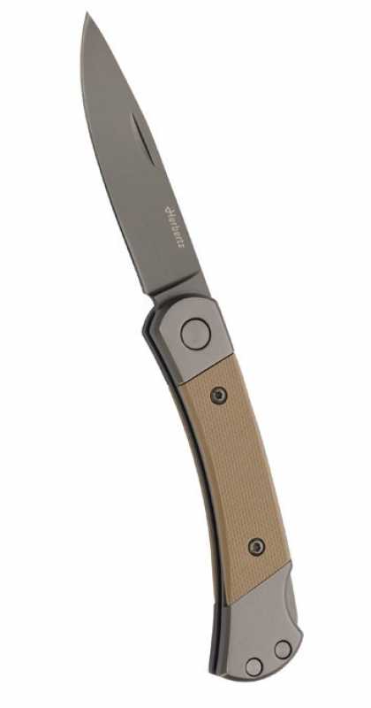 Herbertz Taschenmesser Grey, Small, Sand, offen