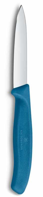 Victorinox Gemüsemesser gerader Schliff Mittelspitz, Blau