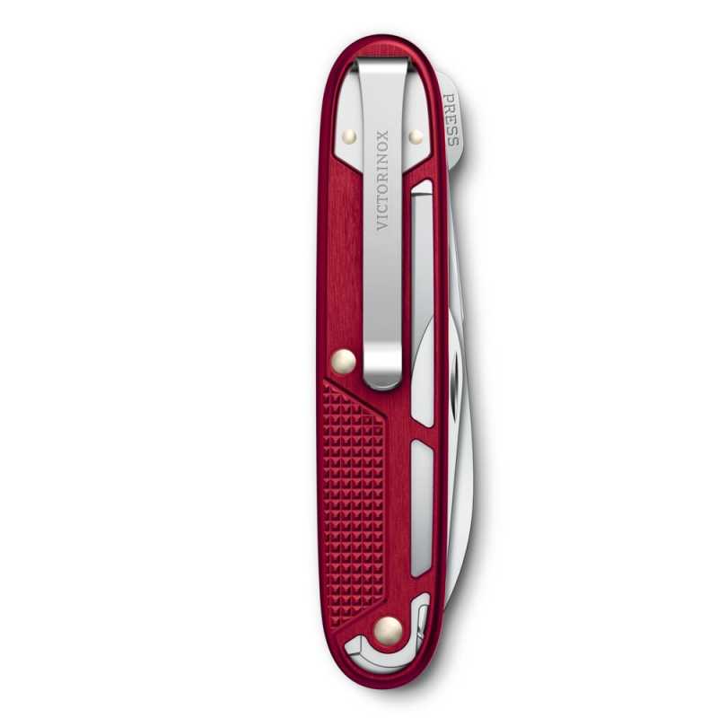 Victorinox Synergy X Alox Rot, RÜckseite