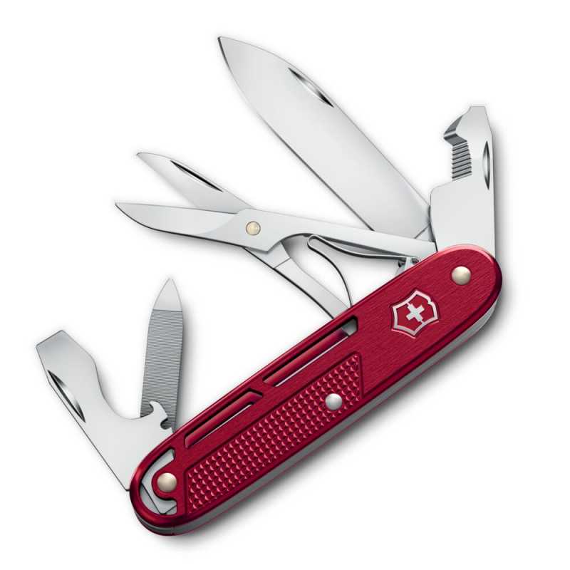Victorinox Synergy X Alox Rot, offen