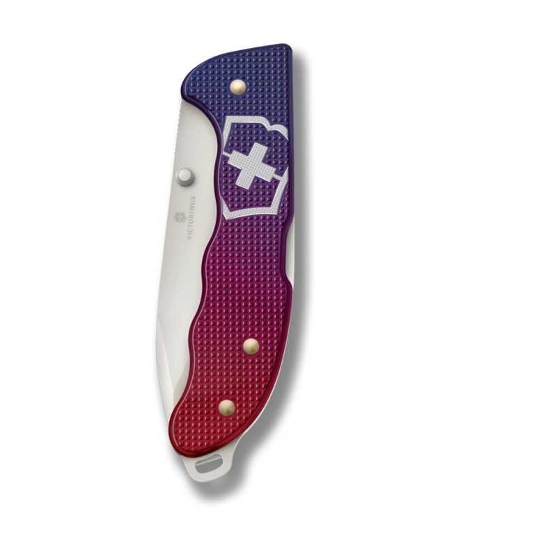 Victorinox Evoke Alox Blau Rot geschlossen