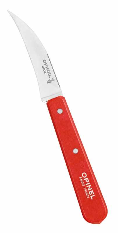 Opinel No 114 Paysage Gemüsemesser, rot