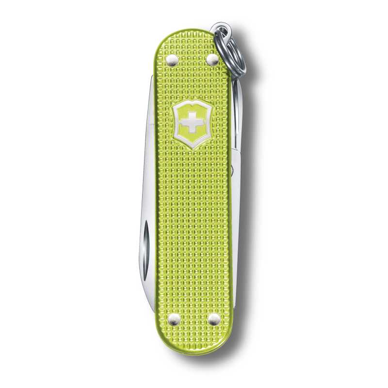 Taschenmesser Victorinox Classic Colors Alox, "Lime Twist", hellgrün, Vorderseite