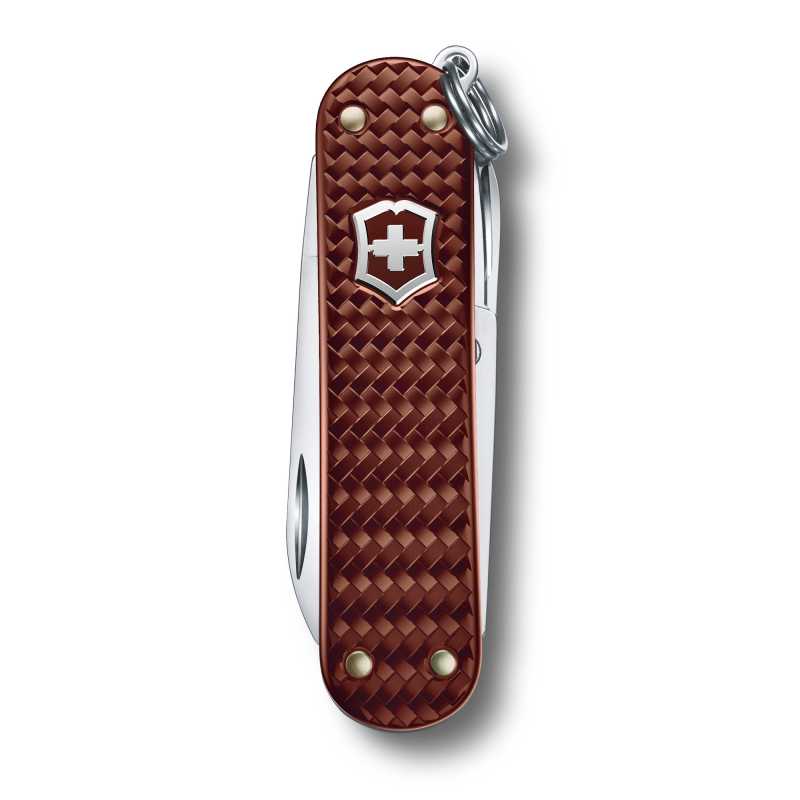 Victorinox Taschenmesser Classic Precious Alox, Hazel Brown, Vorderseite