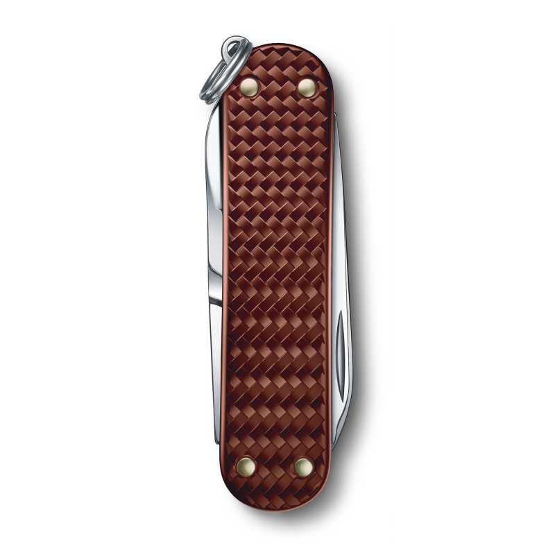 Victorinox Taschenmesser Classic Precious Alox, Hazel Brown, Rückseite