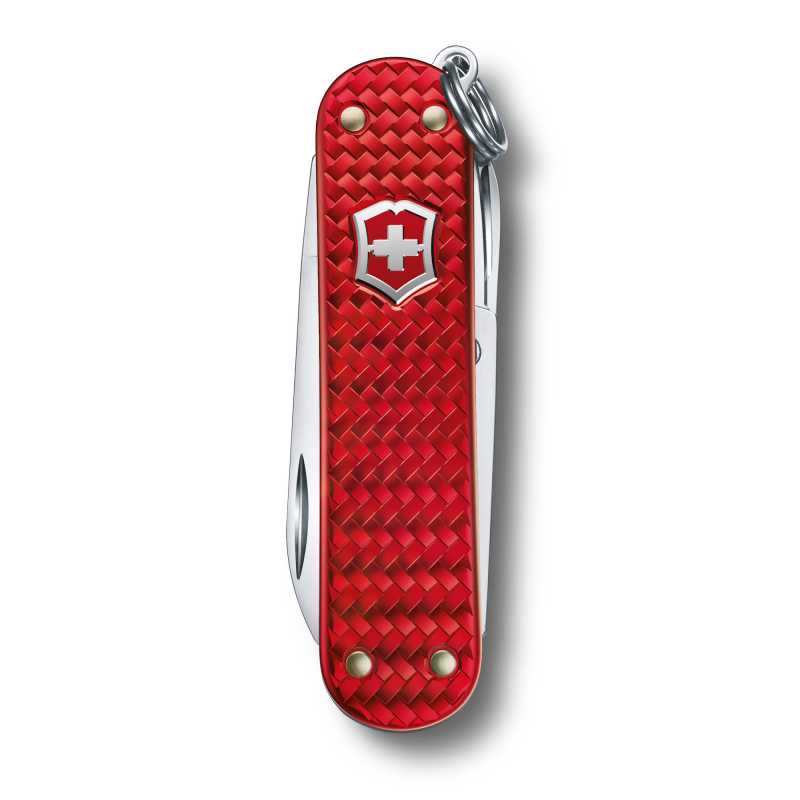 Taschenmesser Victorinox Classic Precious Alox, Iconic Red, Vorderseite