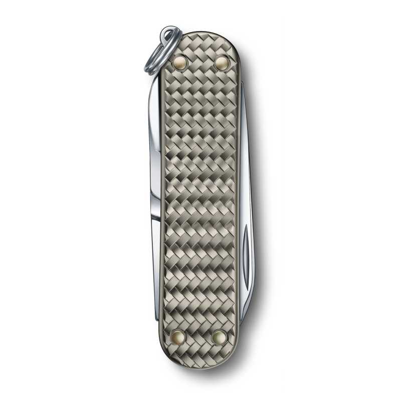 Victorinox Taschenmesser Classic Precious Alox, Infinite Grey, Rückseite