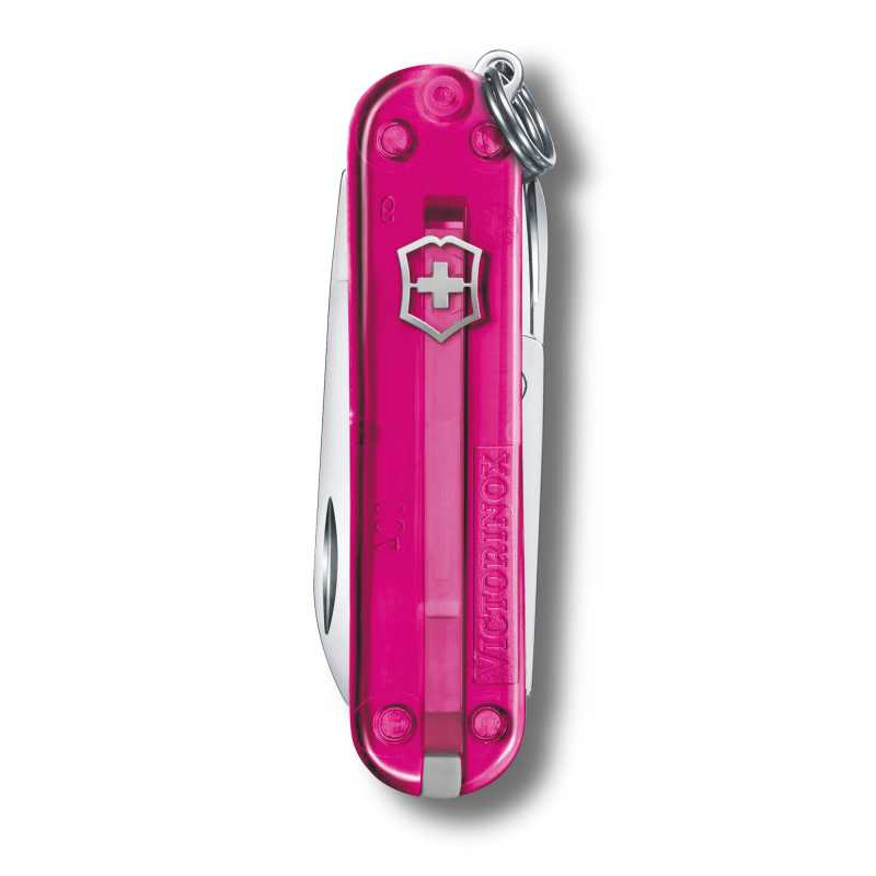 Taschenmesser Victorinox Classic Colors, "Cupcake Dream", pink transparent, Vorderseite