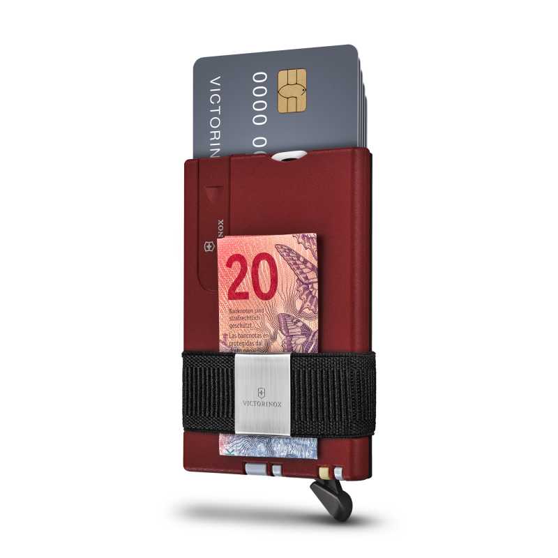 Victorinox Smart Card Wallet, Iconic Red mit Karten