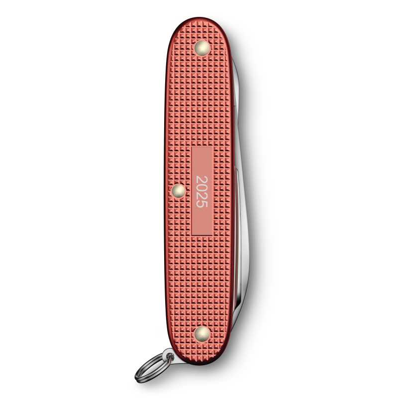 Victorinox Pioneer X ALox Limited Edition 2025 Stone Red, geschlossen Rückseite