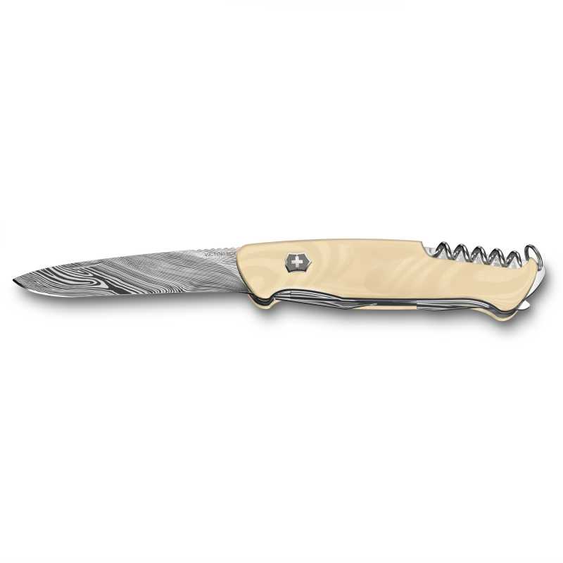 Victorinox Ranger Damast-Jahresmesser 2023 Micarta Klinge