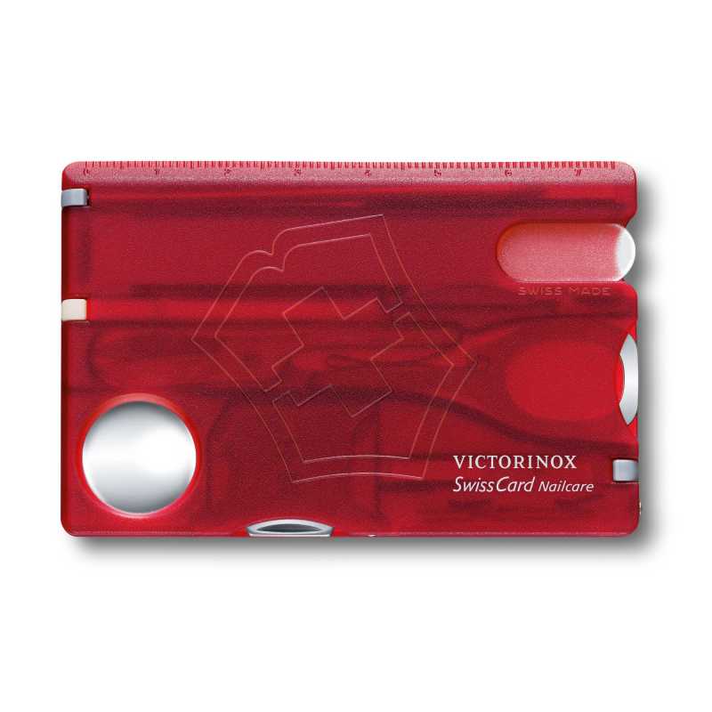 Swisscard Nailcare von Victorinox in Rot, 8,2 cm