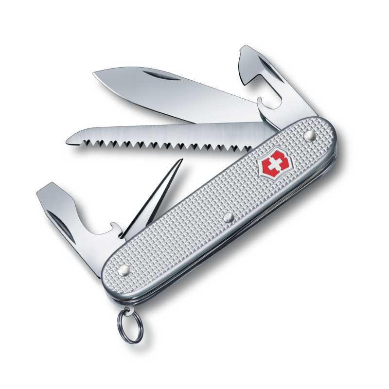 Taschenmesser Alox Farmer von Victorinox in Silber