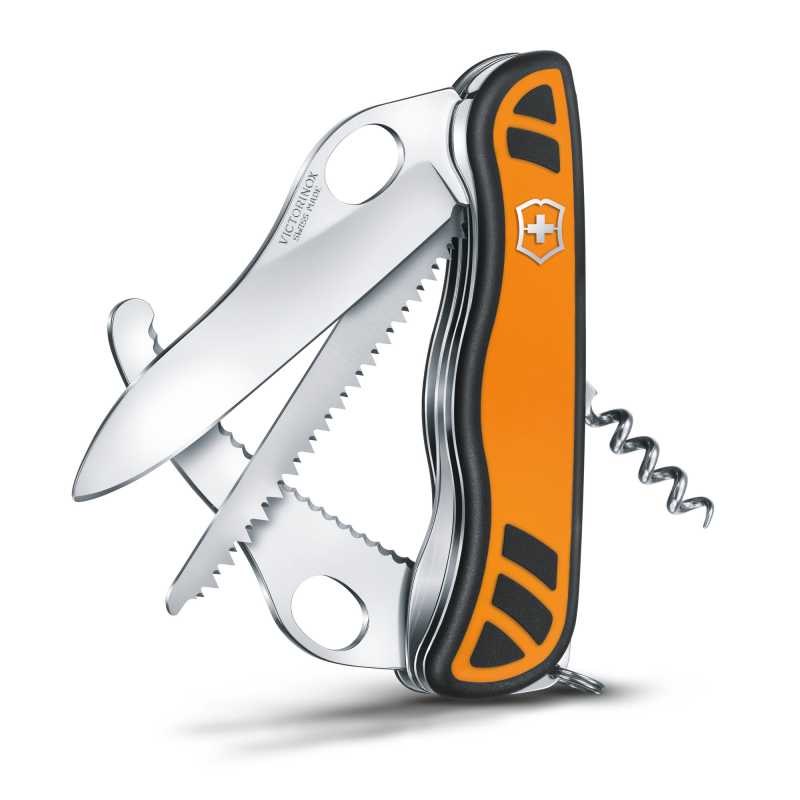 Victorinox Taschenmesser Hunter XT Grip in orange-schwarz.