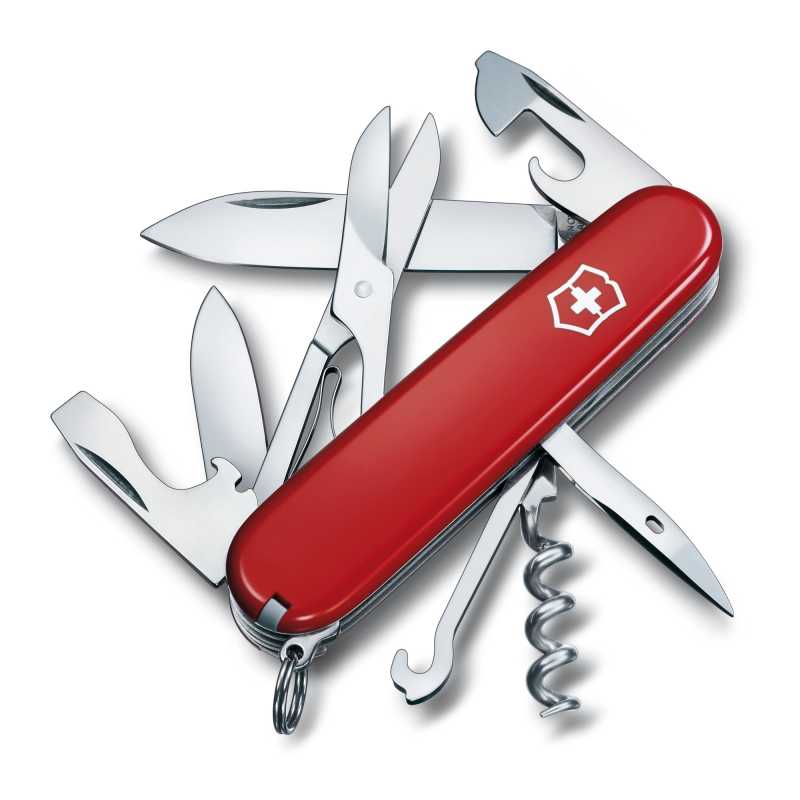 Victorinox Offiziersmesser Climber in Rot.