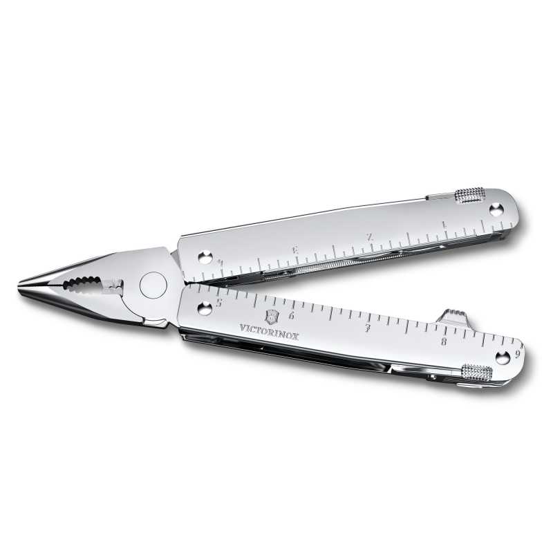 Victorinox Swiss Tool MX Silber Seitenansicht